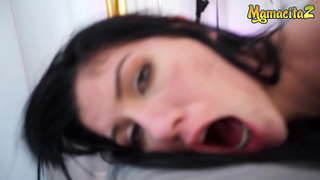MAMACITAZ - Perfect Tits Latina Movie Star has Her Pussy Fucked Hard By Her Director