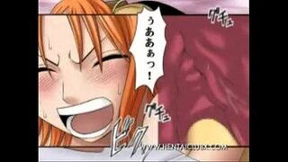 Fete anime Nami Robin Spankwirecom nud