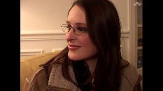 Sangat perancis panas si rambut coklat