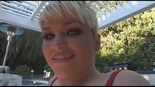 Kuerz Behaarte Blondine Anal Punk MILF