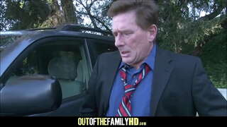 Young Blonde Family Fucked By Stepdad &amp;amp; Boy